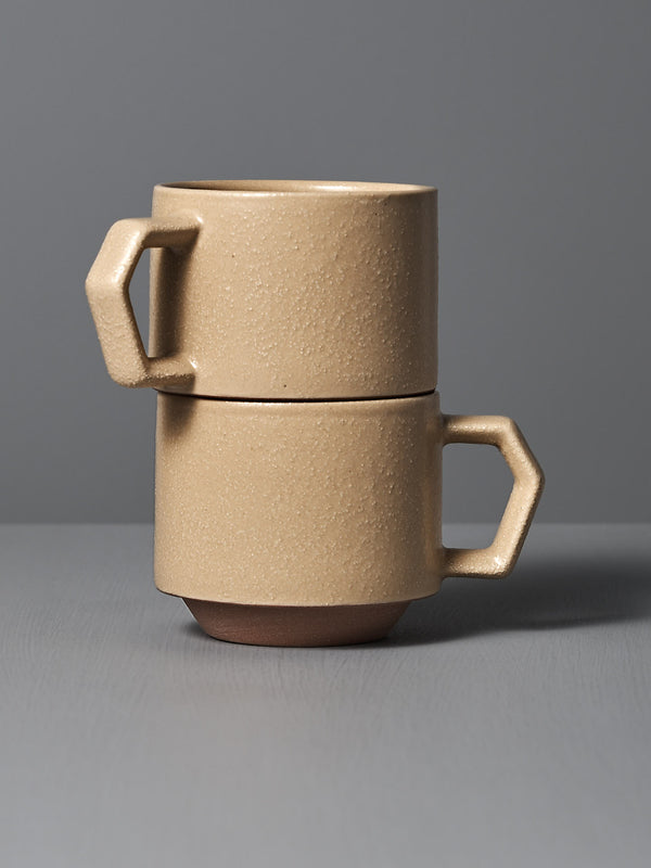 Chips stackable mug Sand Blue