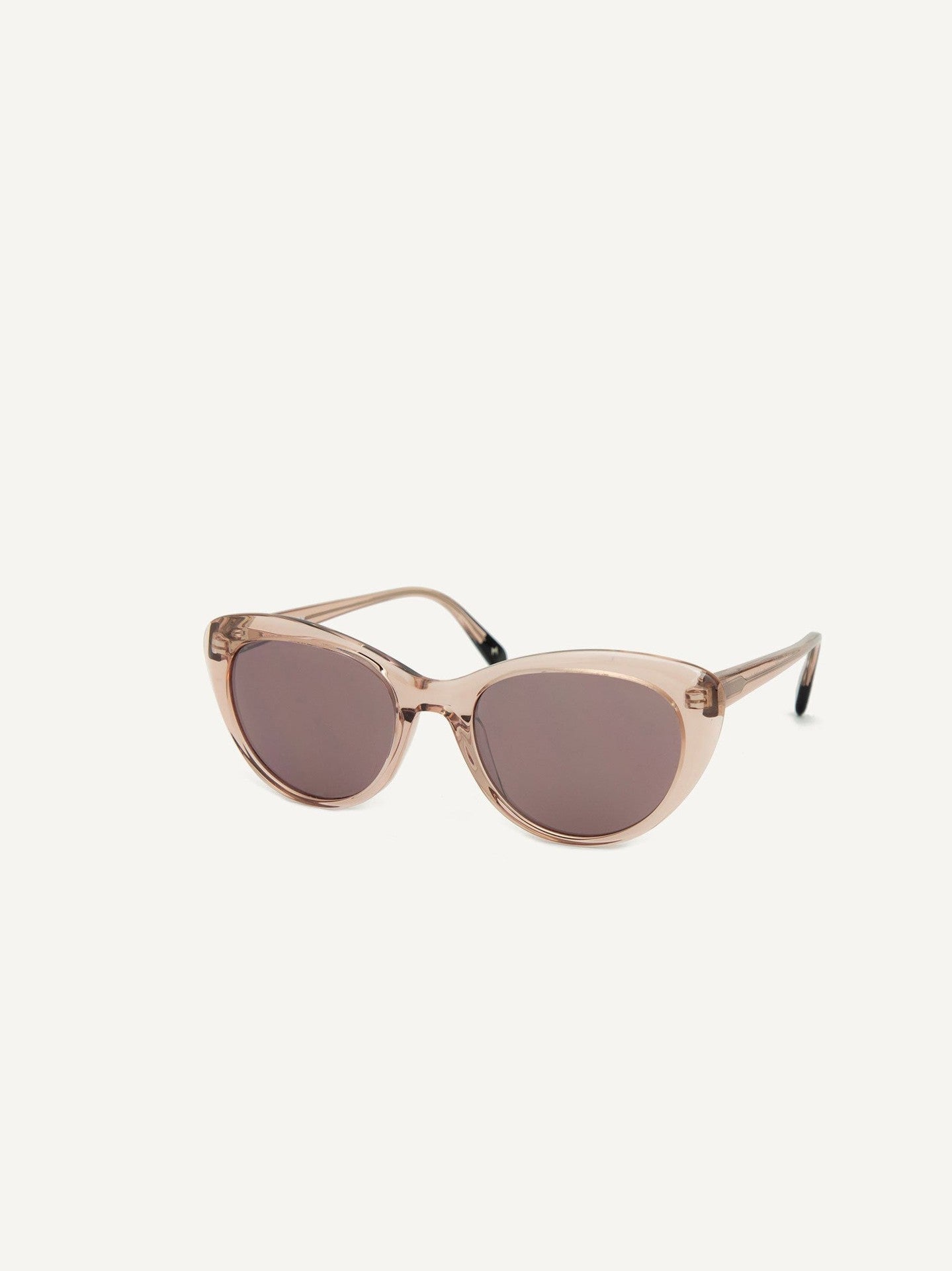 A pair of Montpellier Sunglasses – Pale Rose by Dick Moby on a white background.
