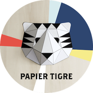Papier Tigre 2024 Weekly Desk Papier Tigre Multicolor 13-Month