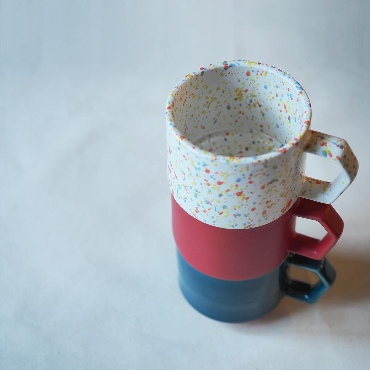 Three Stacking Mug – Khaki mugs by CHIPS Inc.