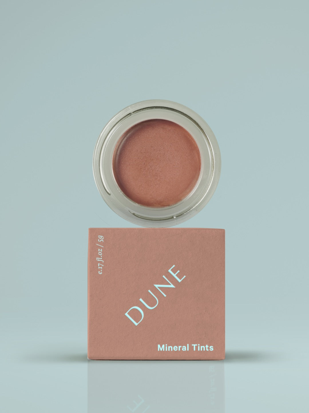 MARYSE Mineral Tint in Dune for a buildable color on a white background.