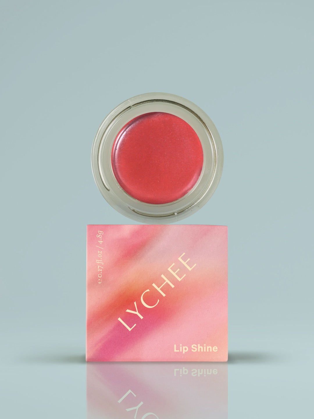 MARYSE Lip Shine - Lychee in pink with a Mineral Tint for a perfect skincare ritual.