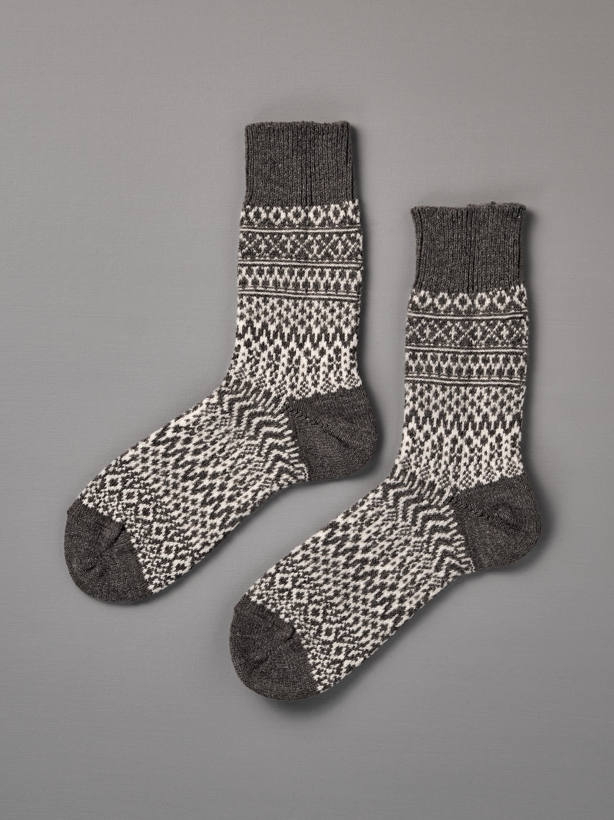 oslo-wool-jacquard-socks-grey