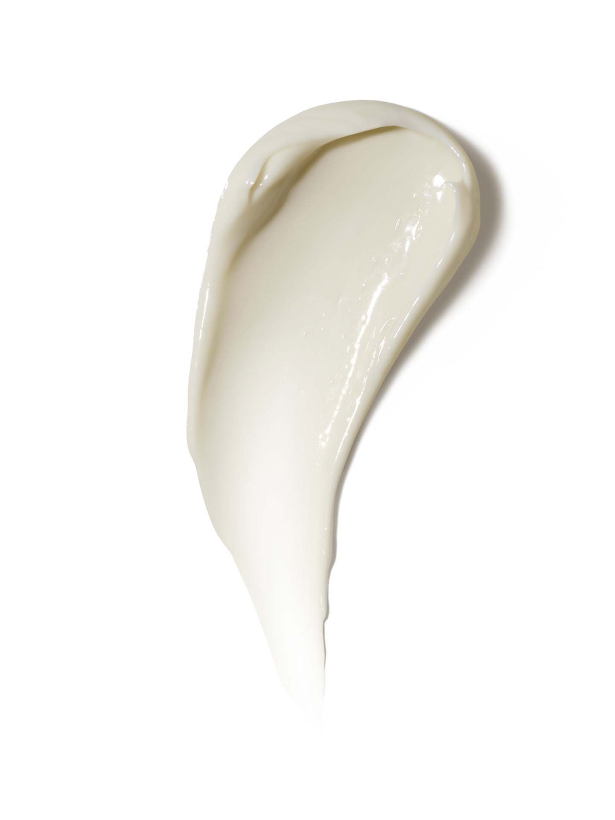 A smear of RAAIE Cocoon Ceramide Cream on a white background.