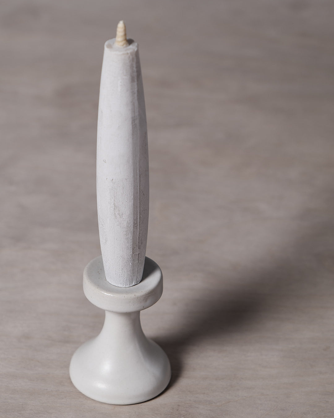 A FLUID – Stoneware Candle Holder by Takazawa.