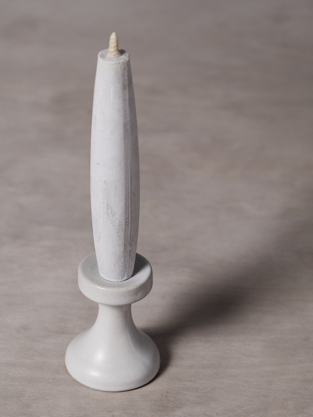 A FLUID – Stoneware Candle Holder by Takazawa.