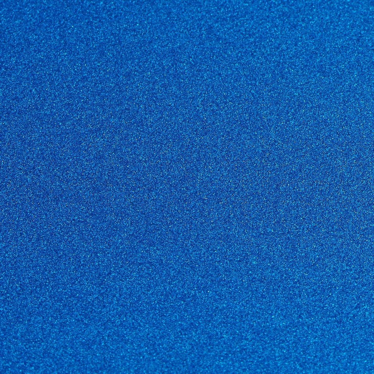 Close-up view of the Mini Steel Toolbox T-190 – Blue by TOYO STEEL showcasing its glittery, textured surface reminiscent of powder-coated steel.