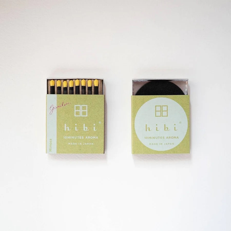 Hibi matchboxes - Match Box Incense Garden – Mimosa - matchboxes - matchboxes - Match Box Incense Garden – Mimosa.