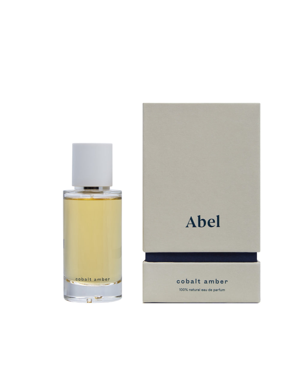 Cobalt Amber – a chic, sultry oriental Abel eau de toilette 100ml - natural eau de parfum, fairtrade farming practices.