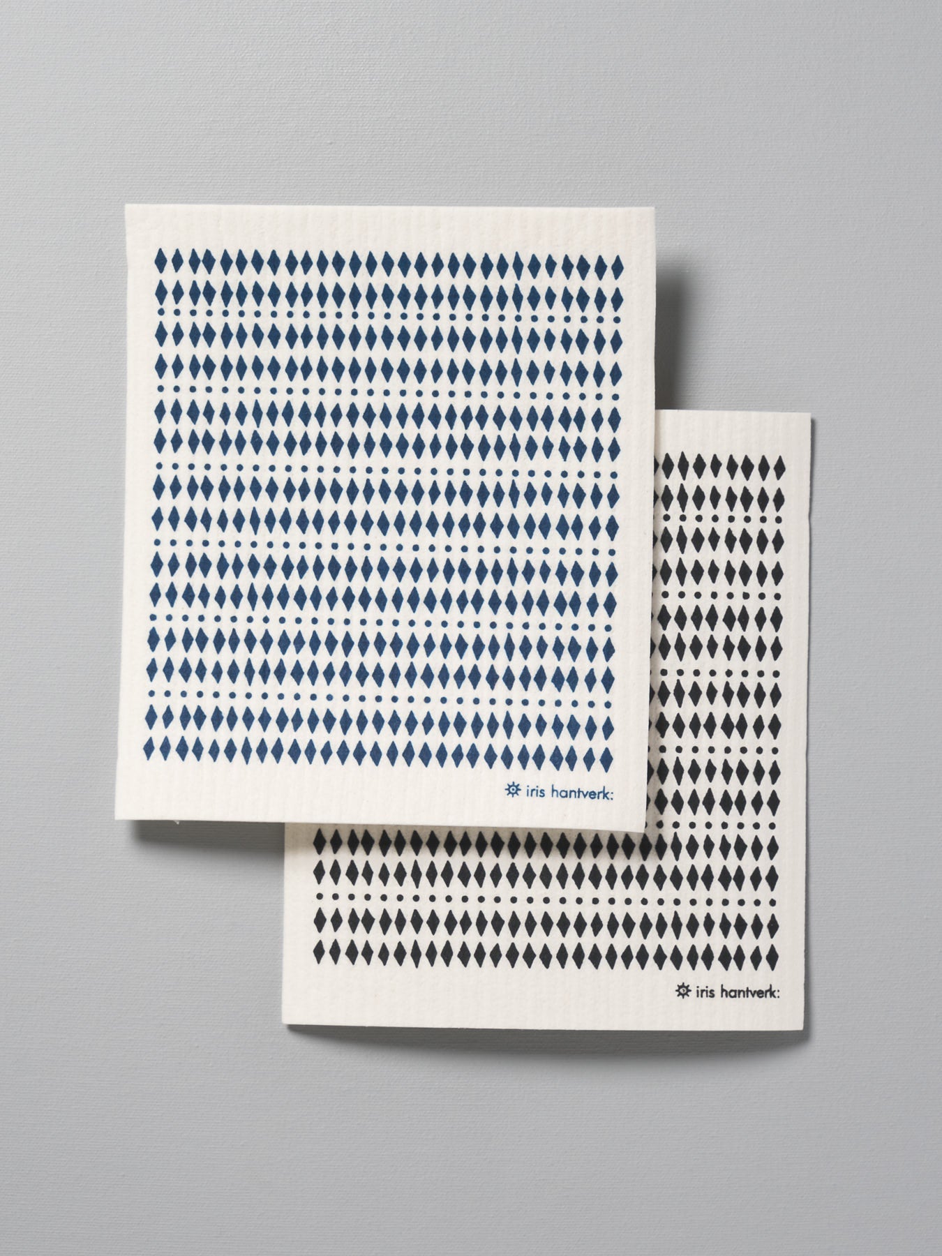 A set of Household Cloth – Mini Diamond by Iris Hantverk on a white surface.