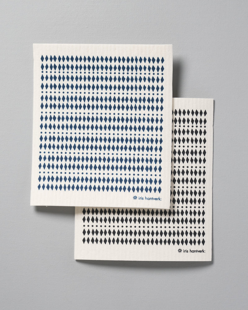 A set of Household Cloth – Mini Diamond by Iris Hantverk on a white surface.