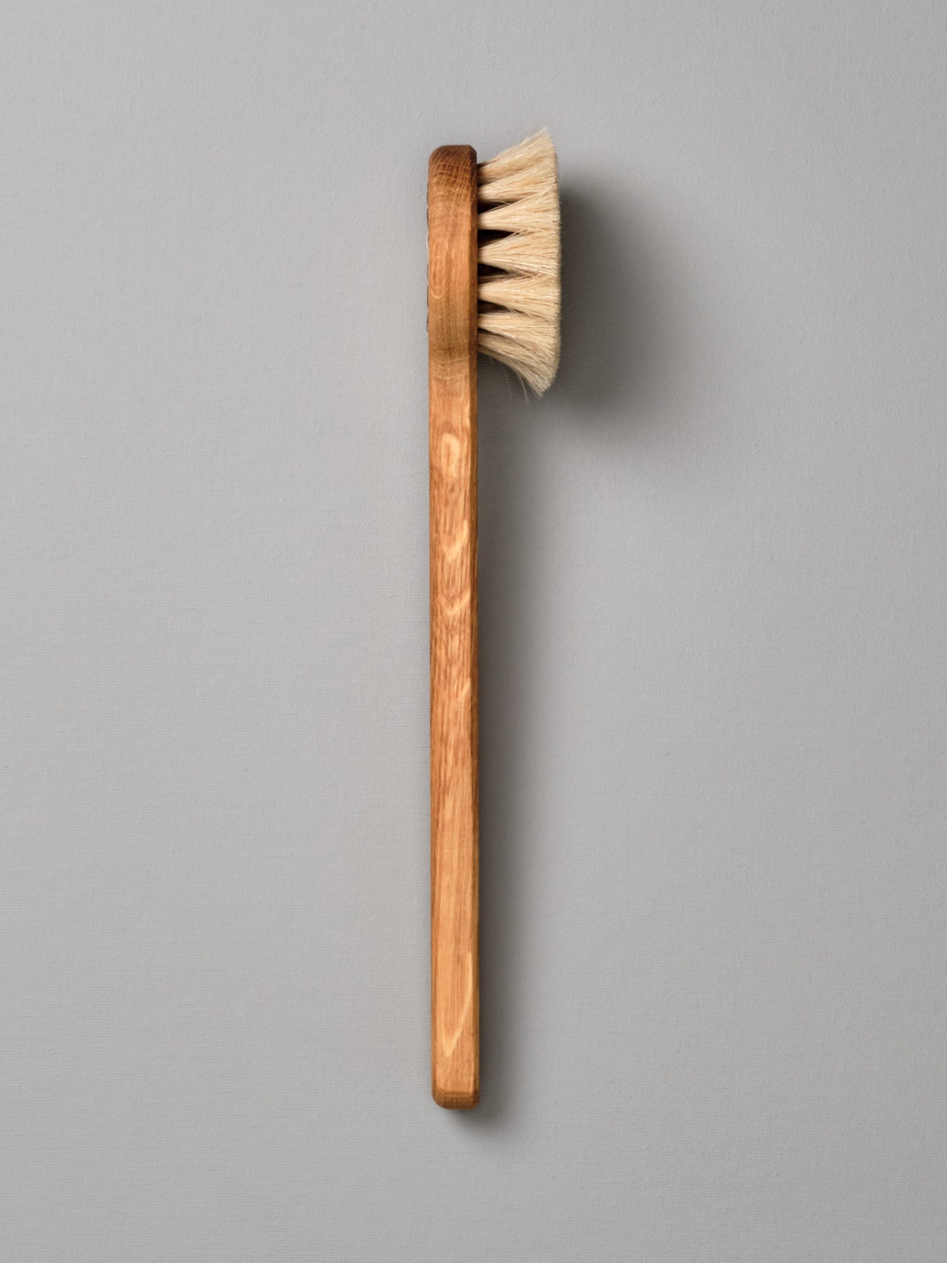 Swedish Long Handled Lovisa Bath Brush - Round Head - Horsehair - The  Foundry Home Goods