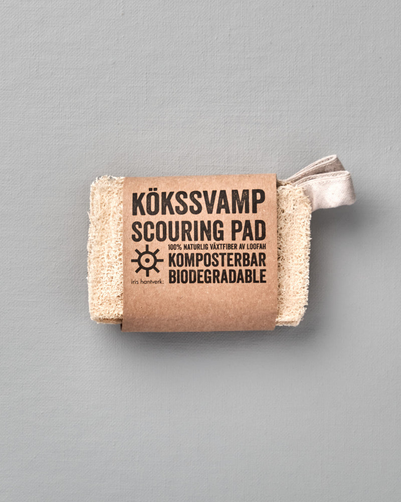 Iris Hantverk Loofah Scouring Pad – 2pk.