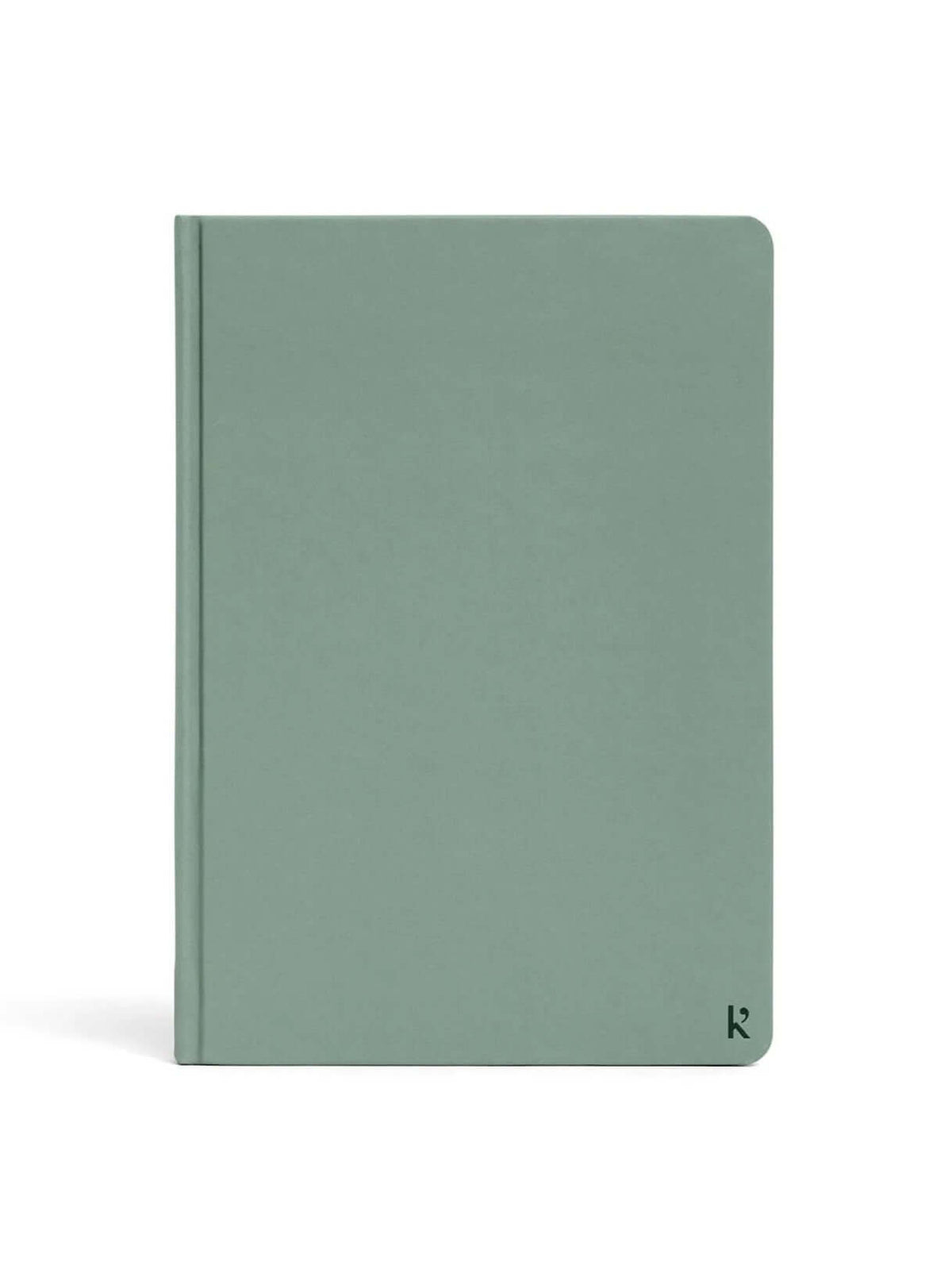 Front cover in Eucalypt green
