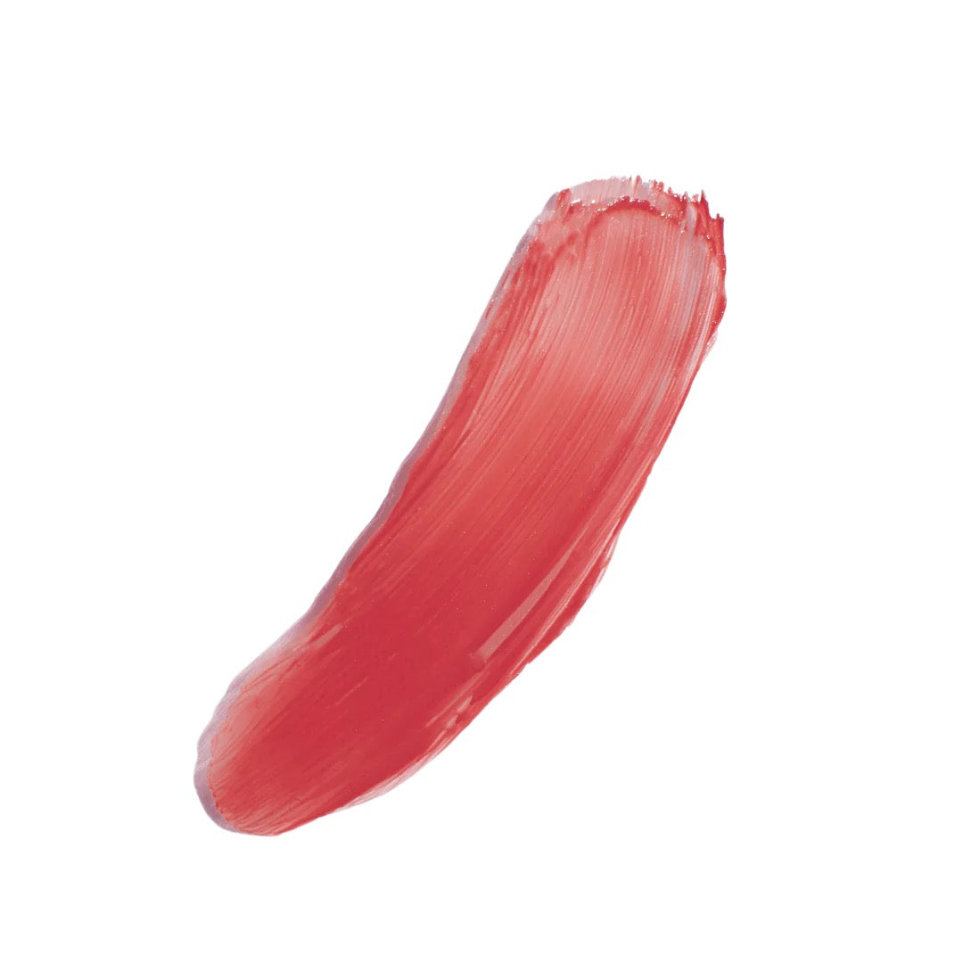 A Touch – Multi-Bene Stain Stick // Lips + Cheeks by NOTO in red on a white background.