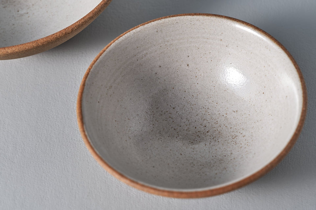 Two Nicola Shuttleworth Condiment Bowls – Small on a white surface.