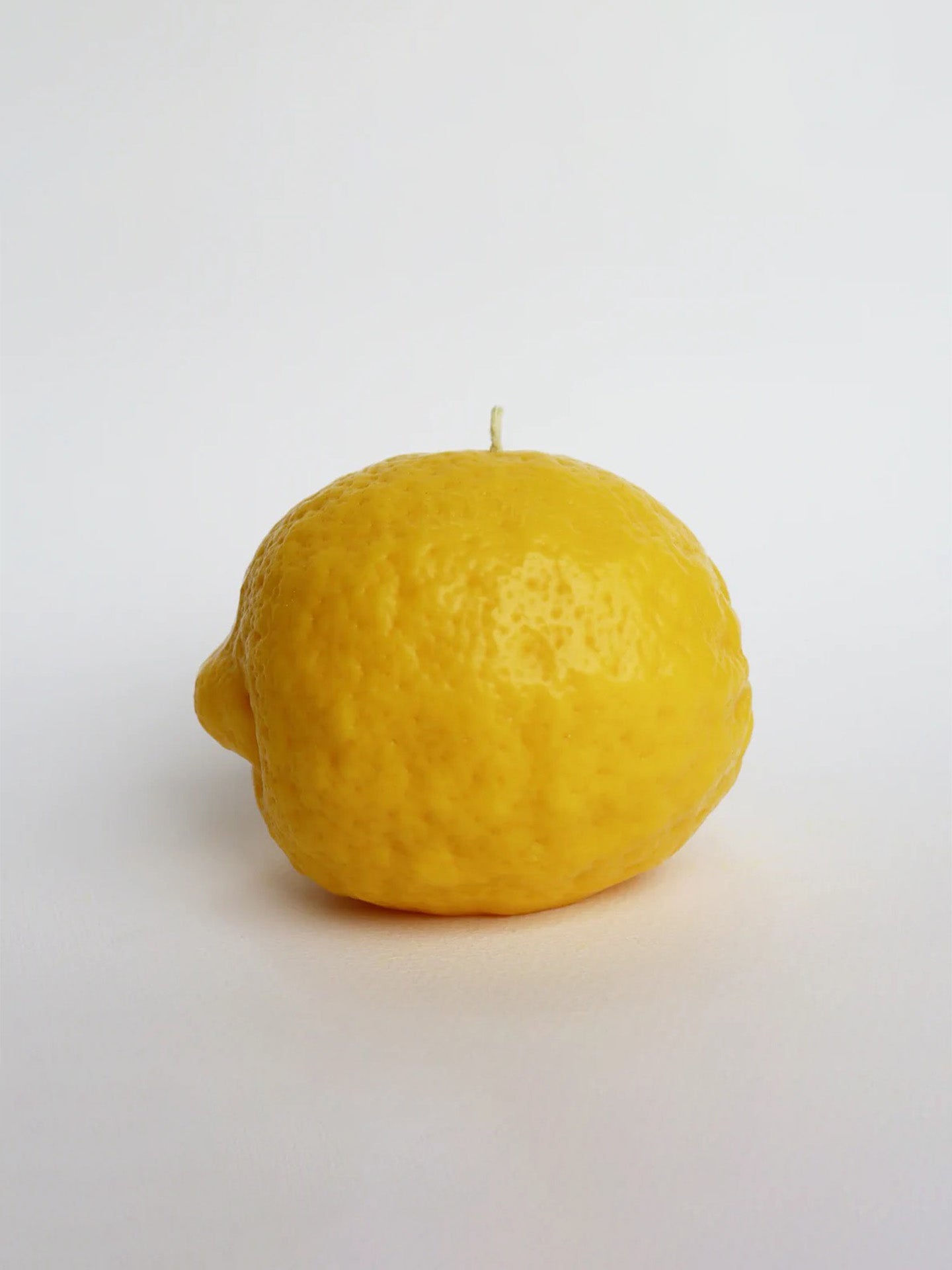 An Organic Lemon Candle – Large by Nonna's Grocer on a white background.
