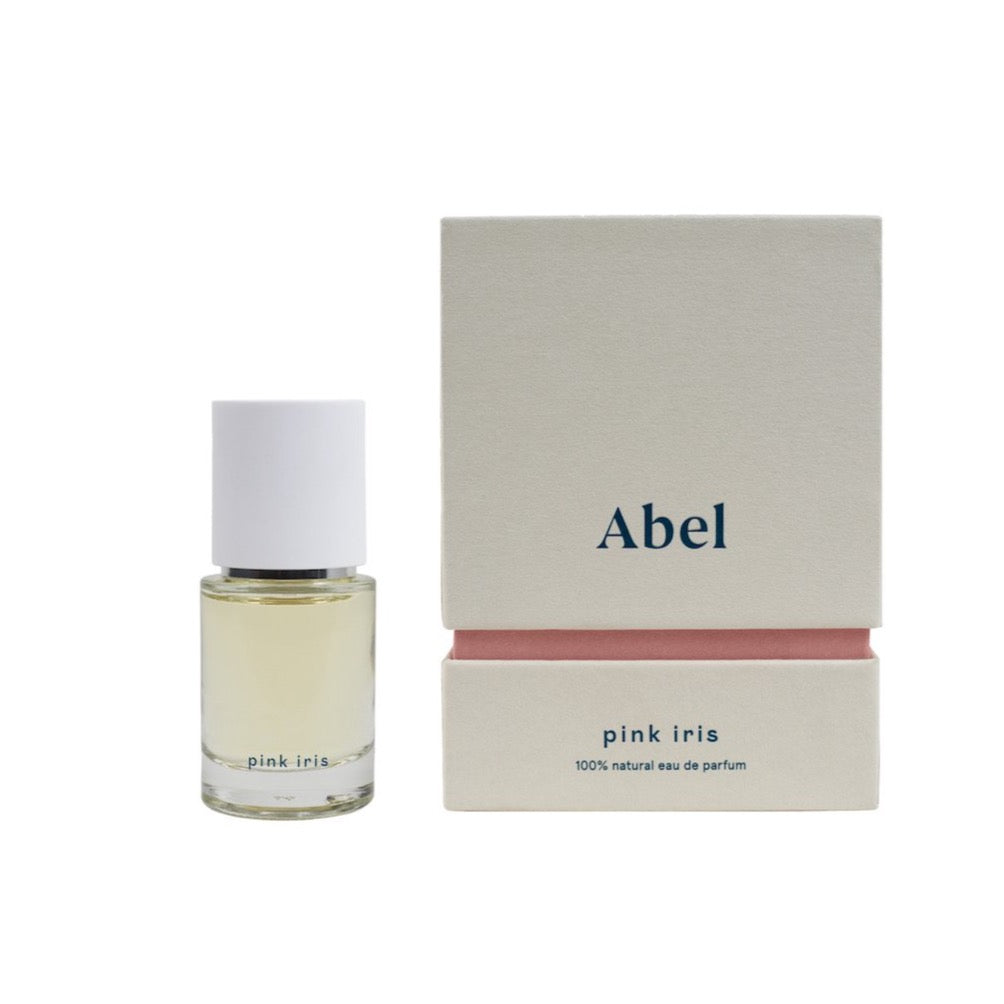 Abel Pink Iris – a contemporary, classic floral eau de toilette 10ml scented with Iris.