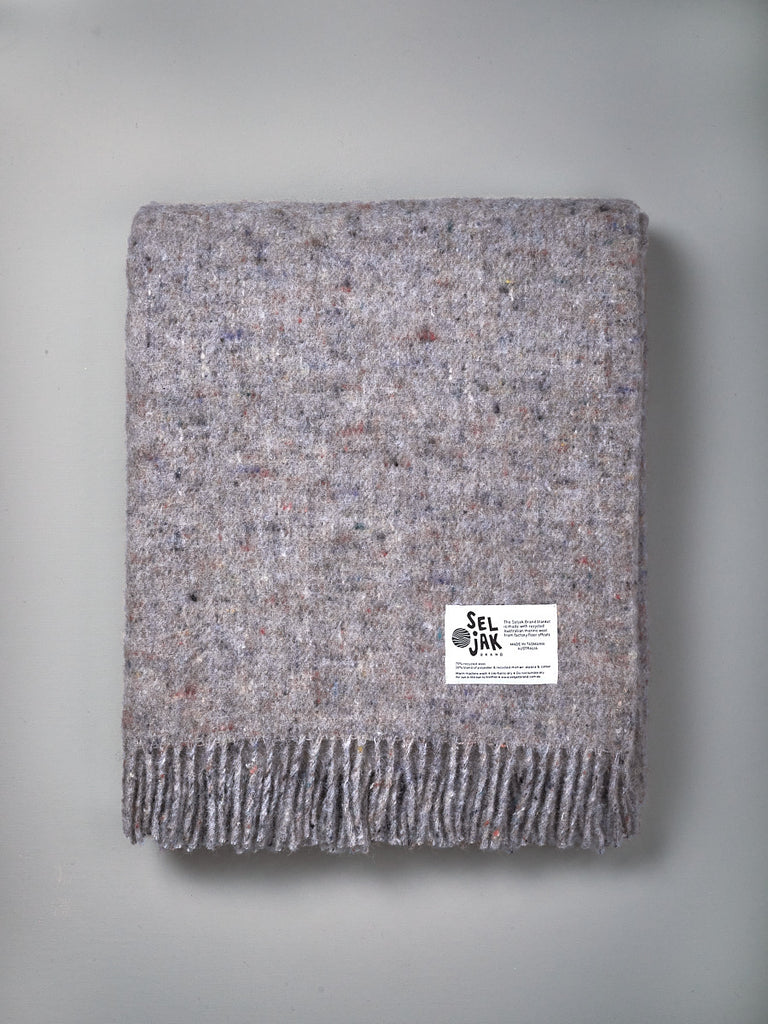 Moss Blanket – Fringe  Seljak Brand — Made Good