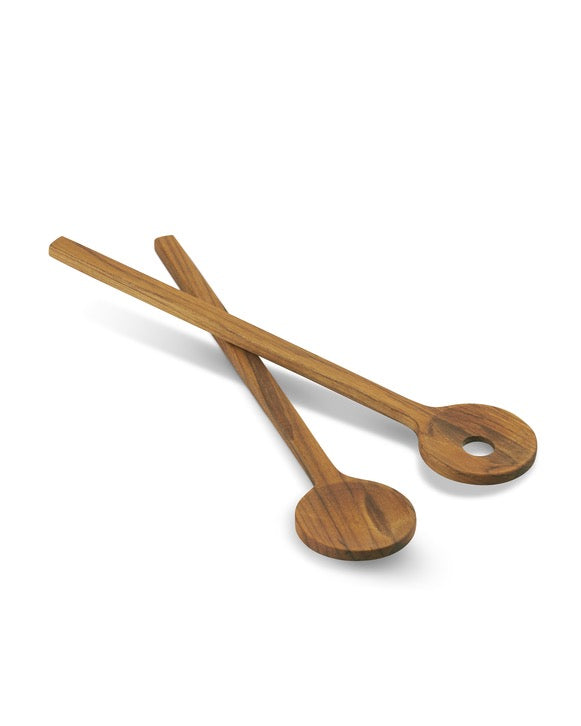 Two Skagerak Fulla Salad Servers on a white background.